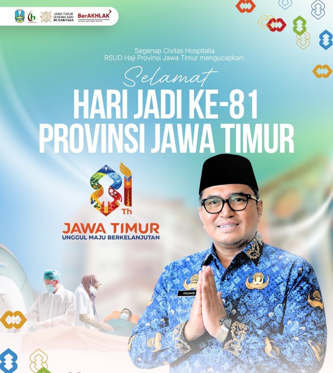 Selamat Hari Jadi Ke-81 Provinsi Jawa Timur